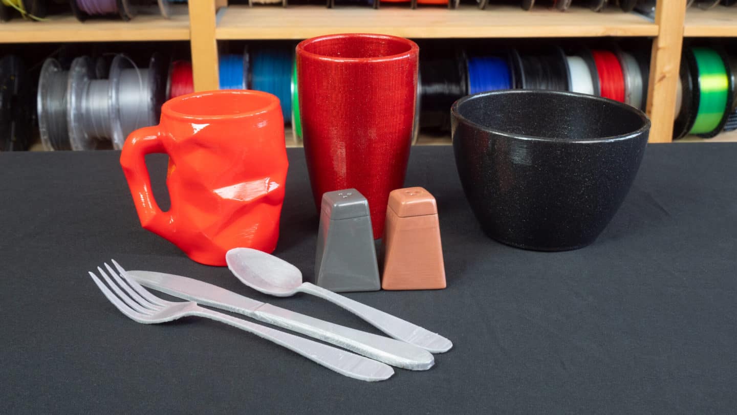 符合食品安全標準的 3D 打印容器（圖片來源：PrusaPrinters Blog）