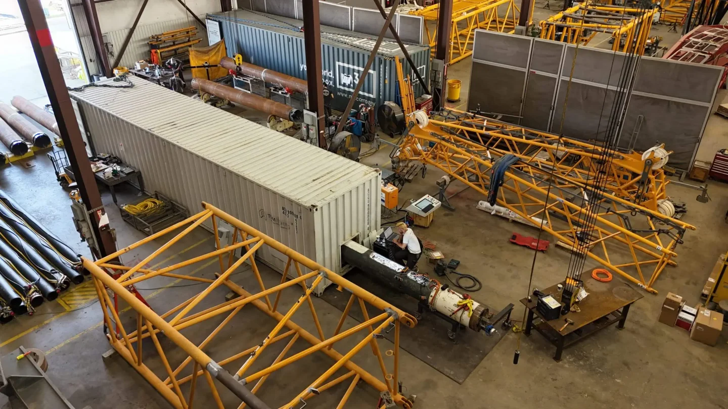 隧道掘進機在美國的最終組裝